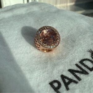 Pandora Rose radiant hearts charm